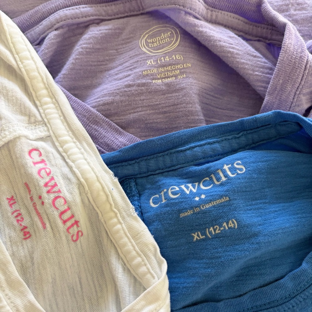 Crewcuts Cotton Pocket Tee Bundle - Size XL - Picture 8 of 8